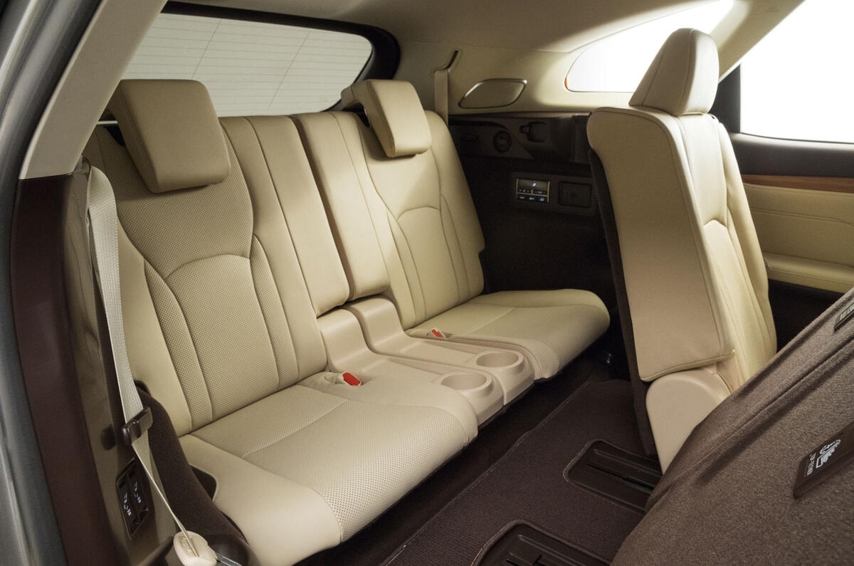 Lexus RX L unveiled in LA as new seven-seat SUV