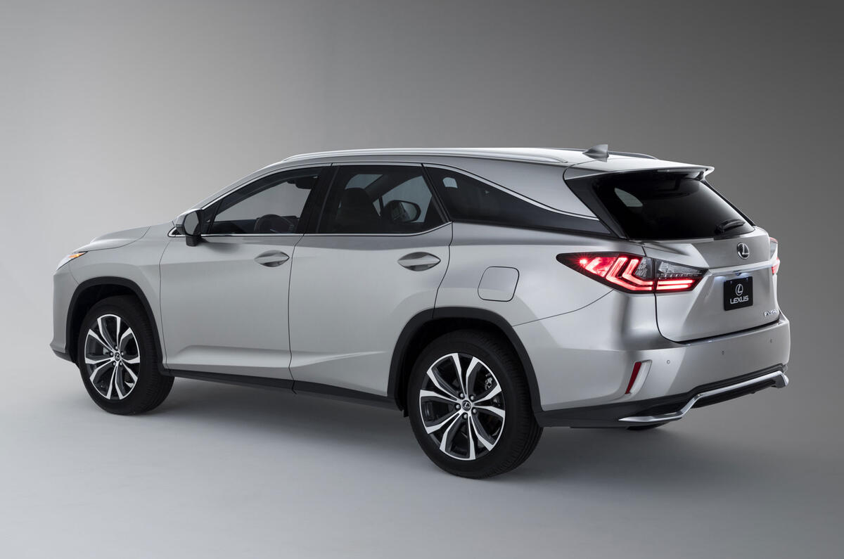 Lexus RX L unveiled in LA as new seven-seat SUV