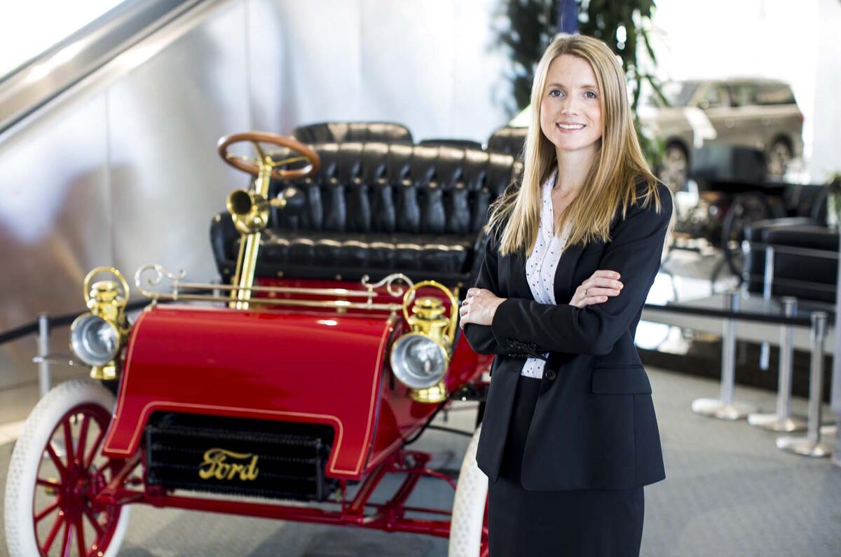 Emma King and Ford Model A
