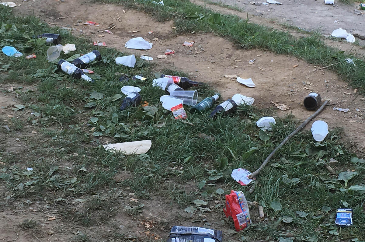 Empties. Plenty of hangovers, too - not pictured.