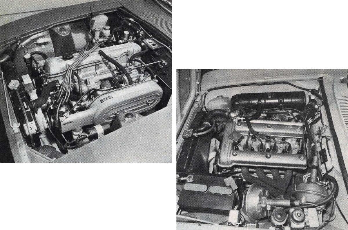 Datsun 240Z and Alfa Romeo 2000 GTV engines  Datsun 240Z and Alfa Romeo 2000 GTV engines