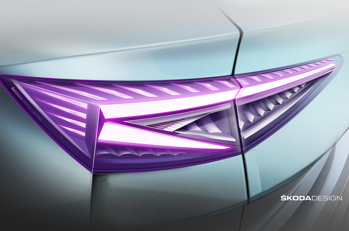 Skoda Enyaq lights Skoda Enyaq lights