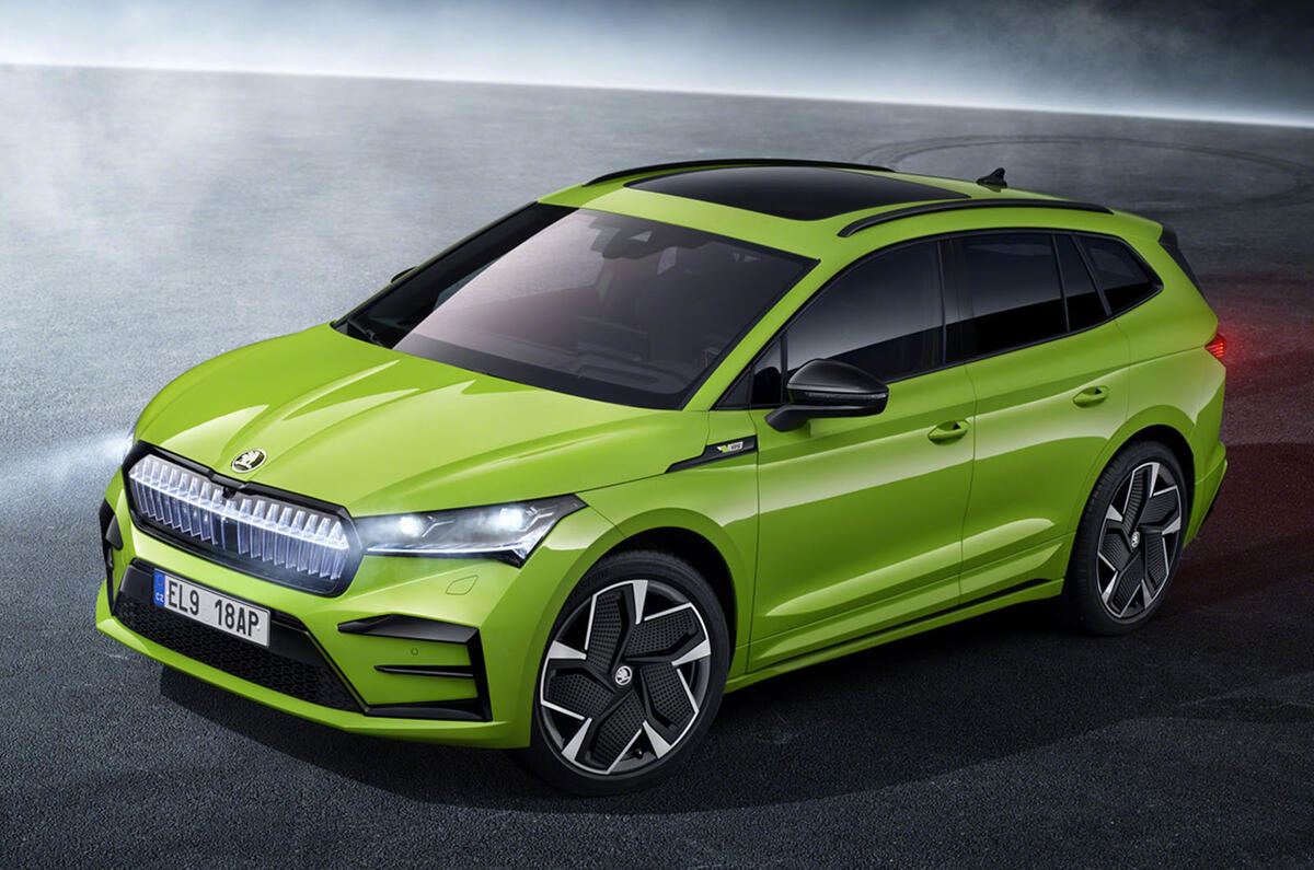 enyaq vrs suv front enyaq vrs suv front