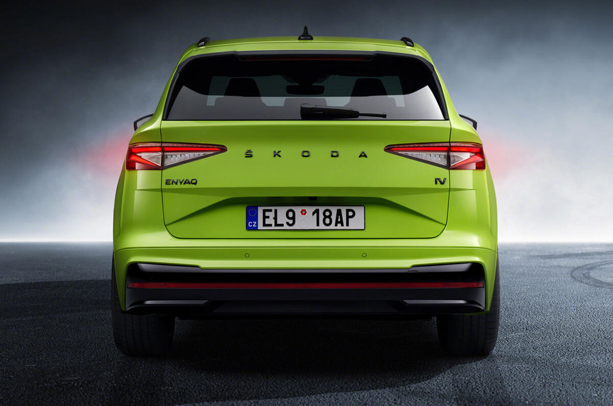 enyaq vrs suv rear end enyaq vrs suv rear end