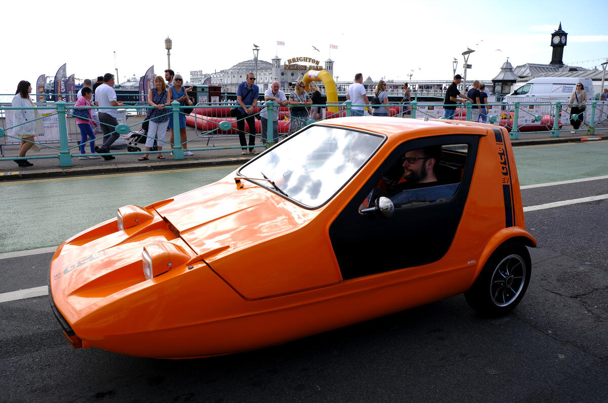 EV Bond Bug but that's not Roy Campbell you can see