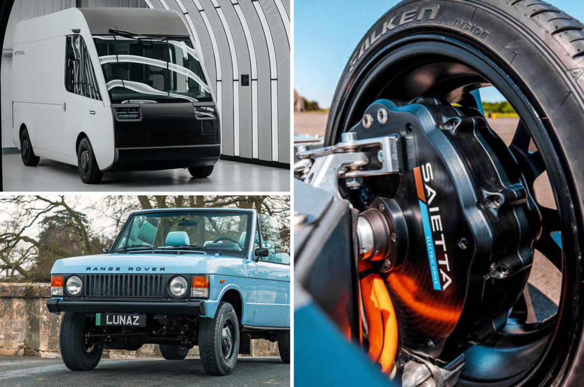EV start ups Arrival, Siaetta, Lunaz