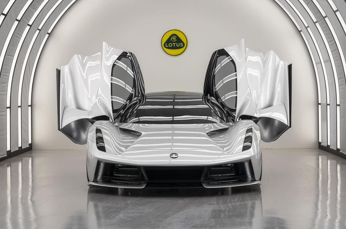 2020 Lotus Evija assembly process 2020 Lotus Evija assembly process