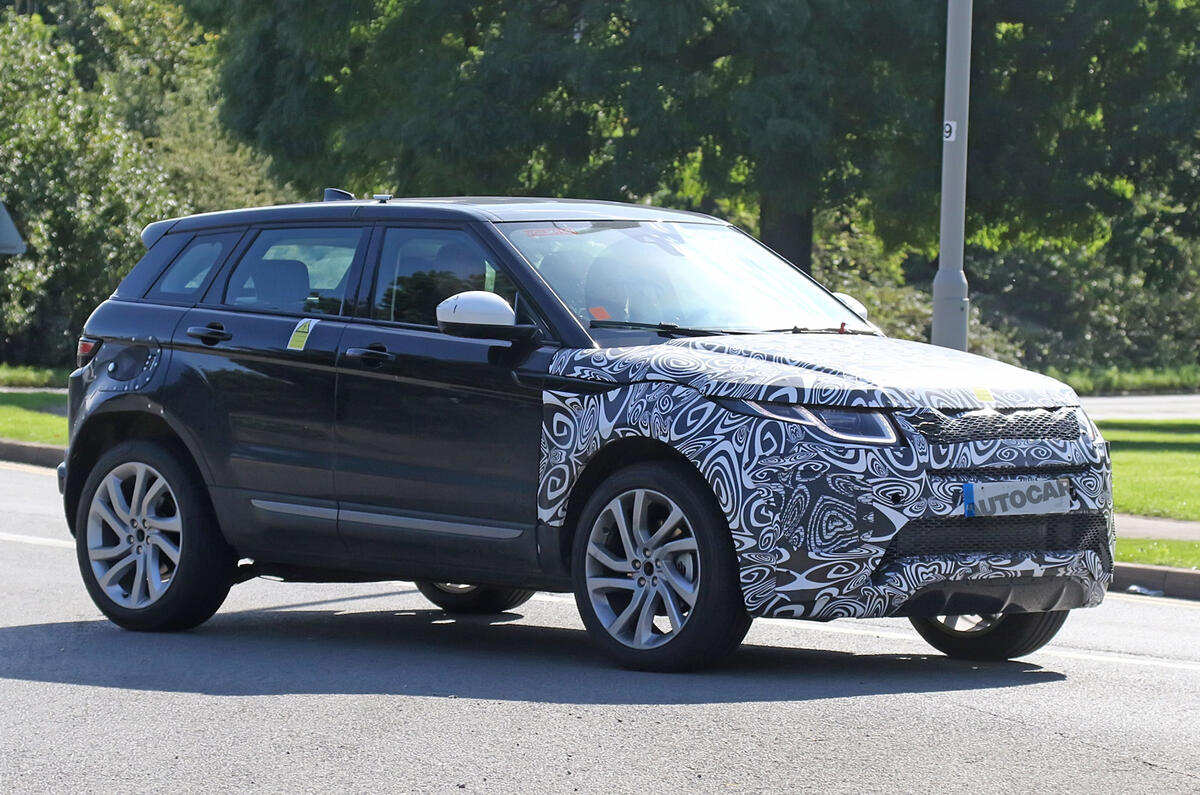 Range Rover Evoque PHEV to introduce new three-cylinder engine