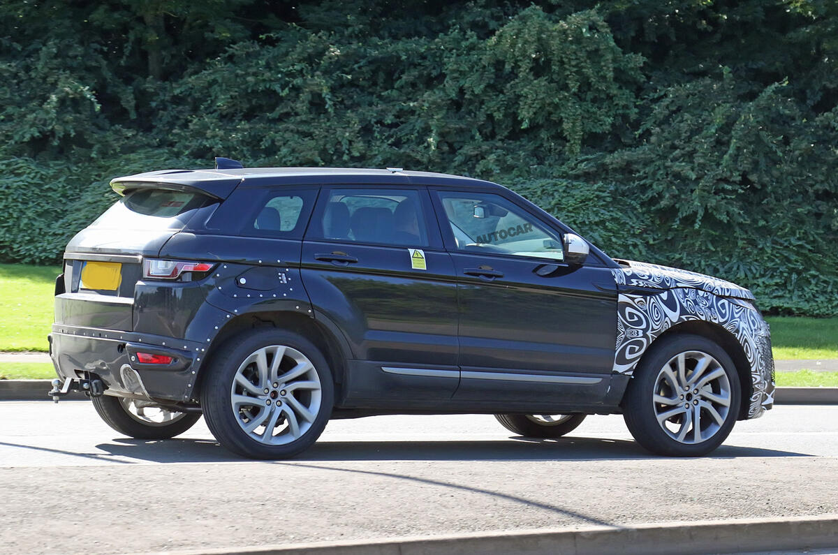 Range Rover Evoque PHEV to introduce new three-cylinder engine