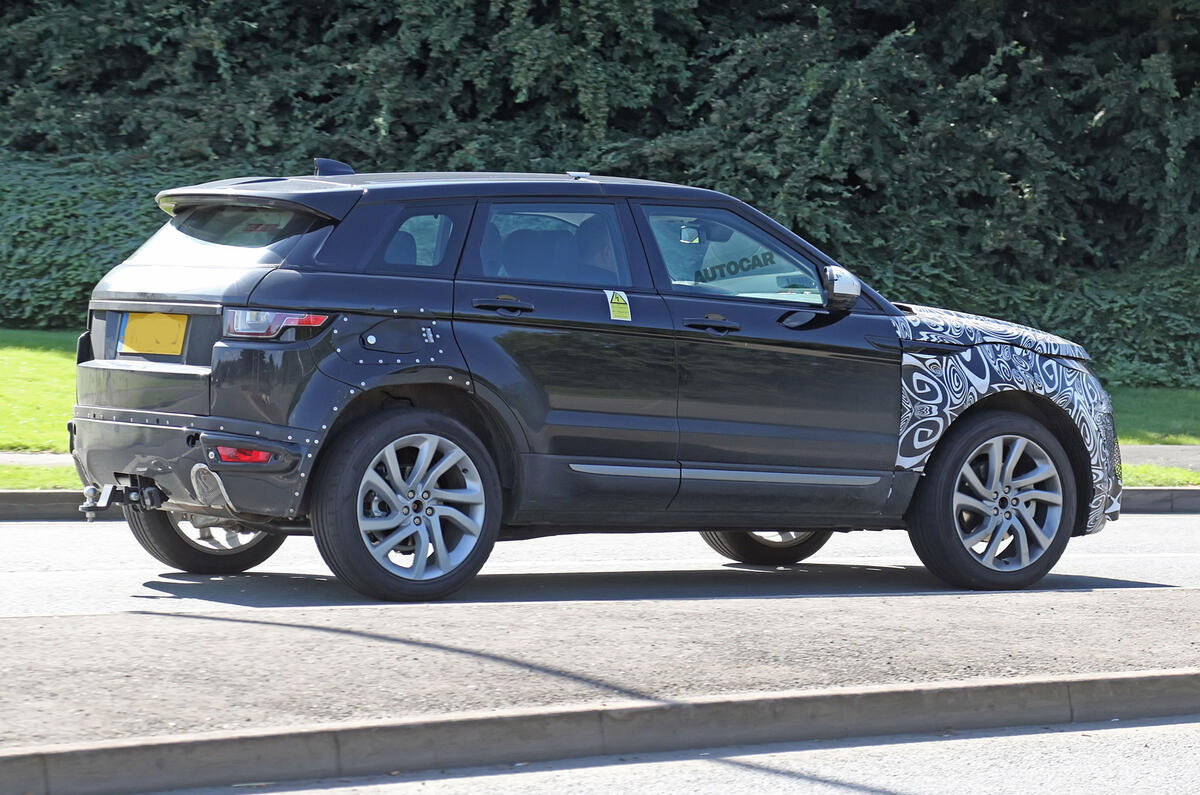 Range Rover Evoque PHEV to introduce new three-cylinder engine