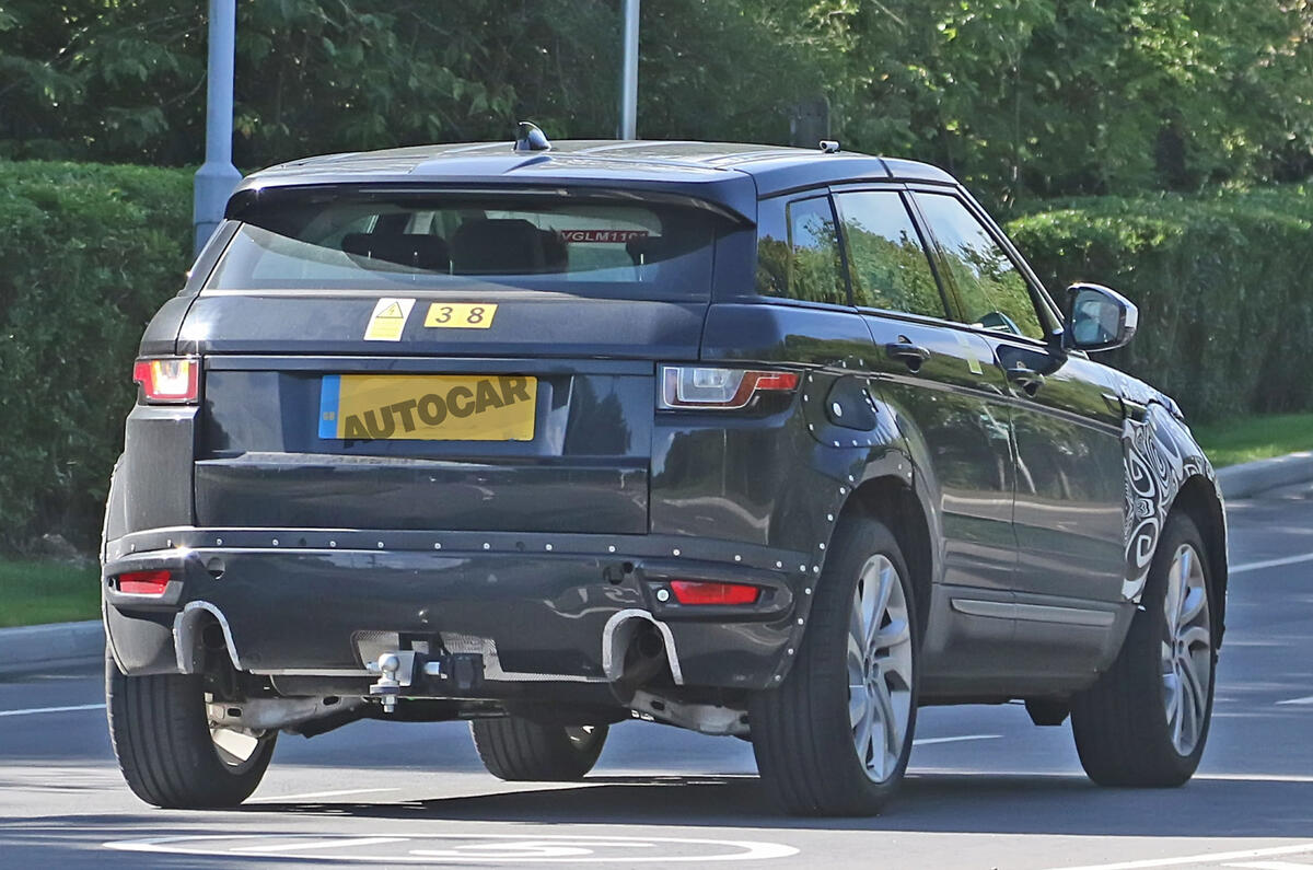 Range Rover Evoque PHEV to introduce new three-cylinder engine