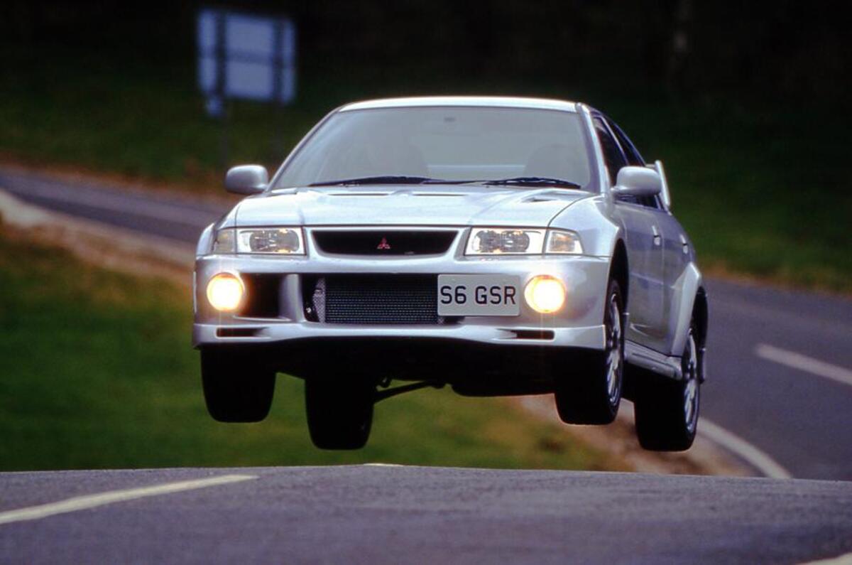 Mitsubishi Evo VI yump