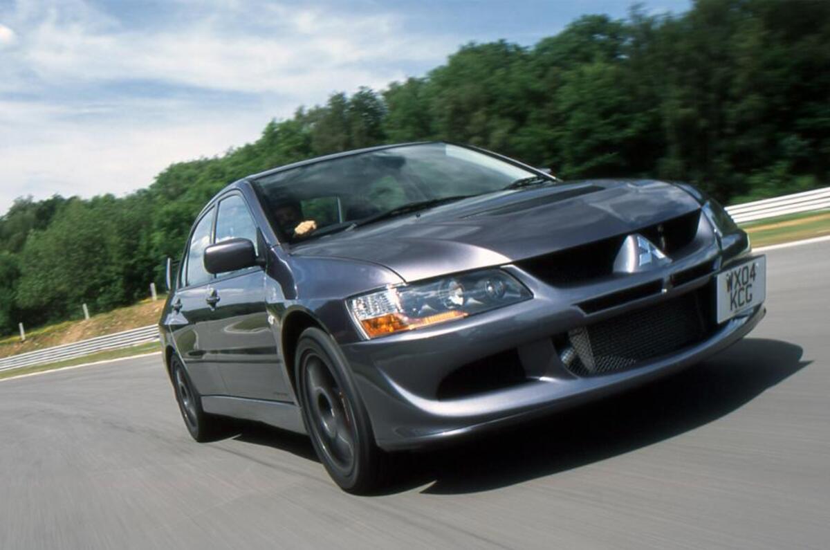 Mitsubishi Evo VIII nose