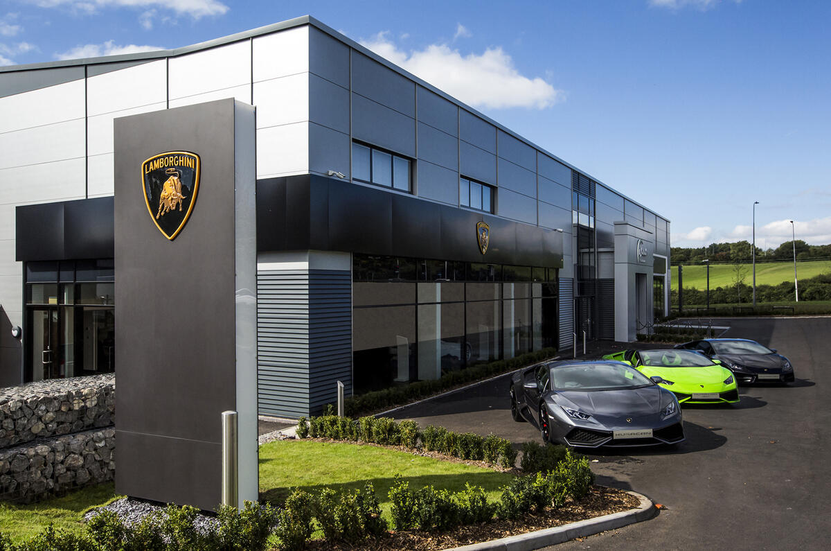 Lamborghini's new corporate look