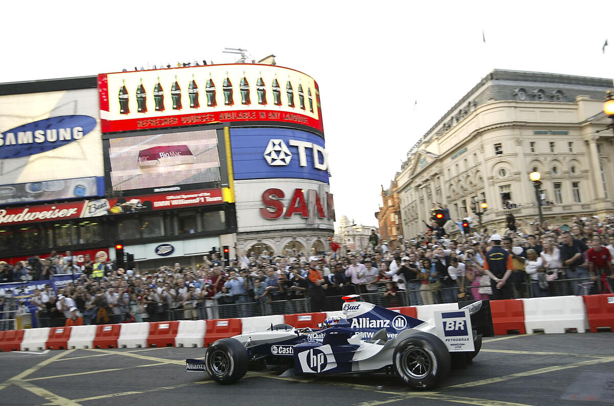 F1 London demo