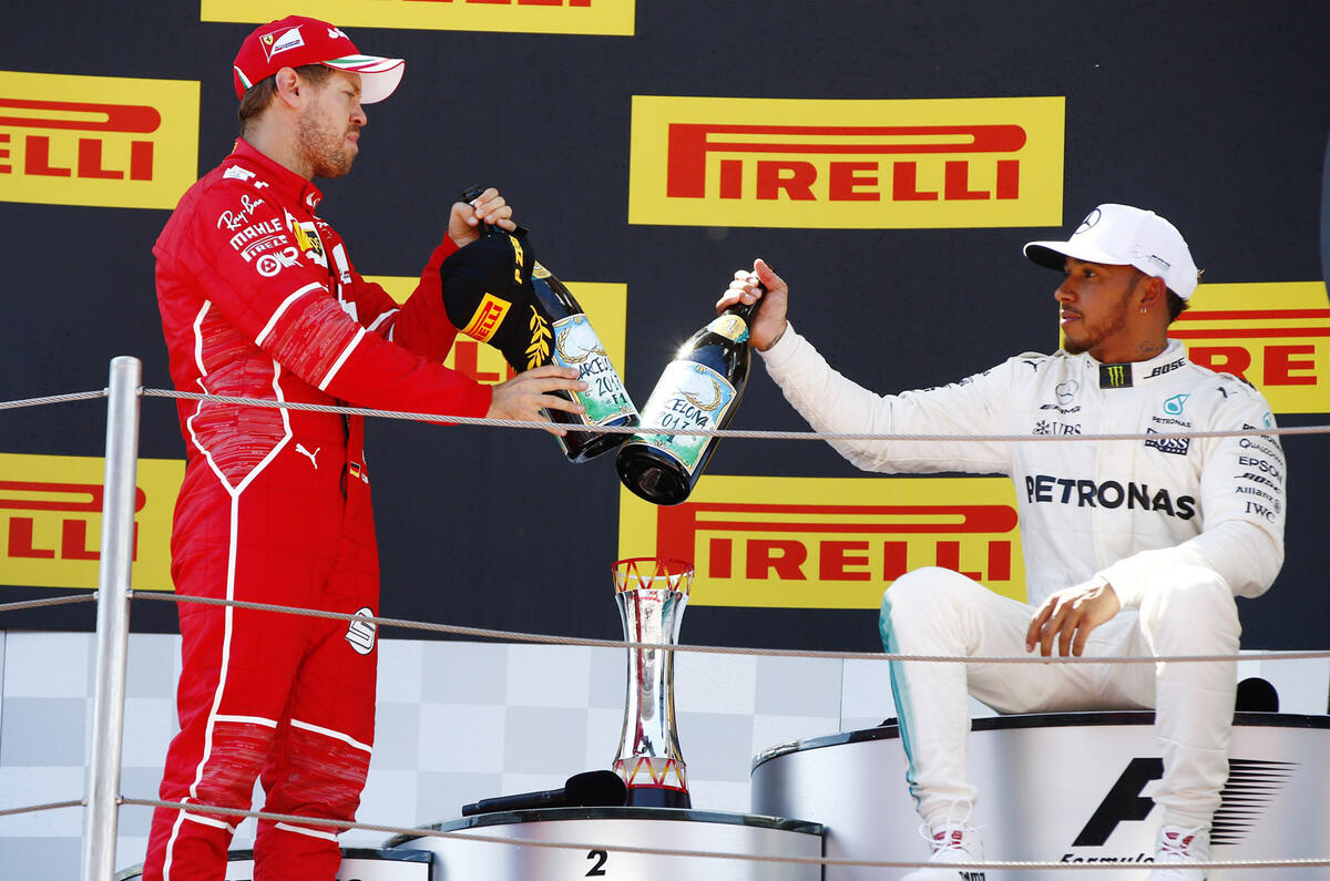 Hamilton beat Vettel in Spanish GP