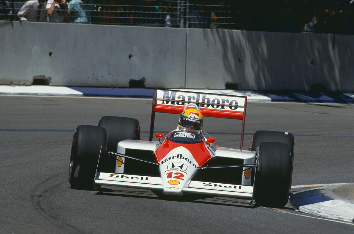 Ayrton Senna McLaren-Honda Formula 1