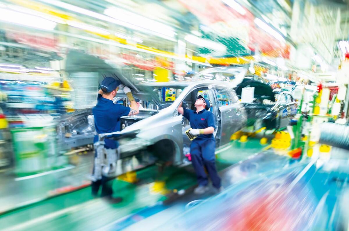Toyota assembly line