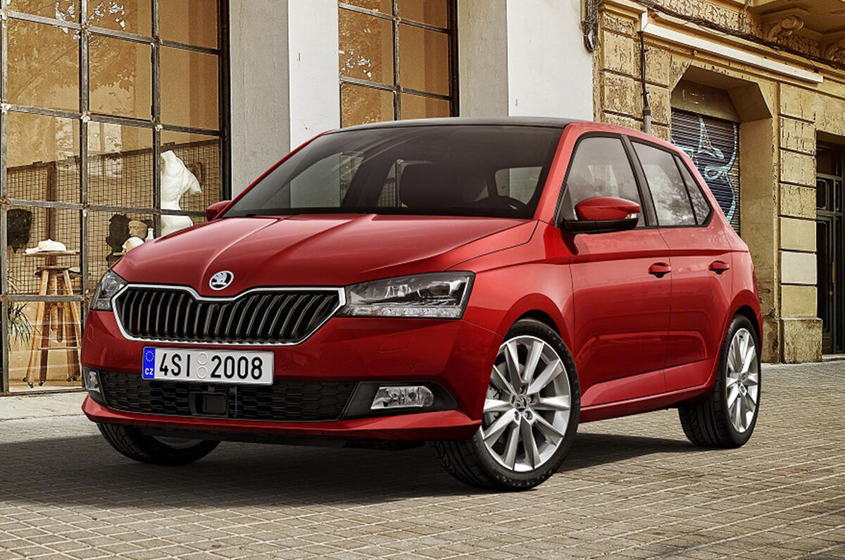 Facelifted Skoda Fabia revealed ahead of Geneva motor show