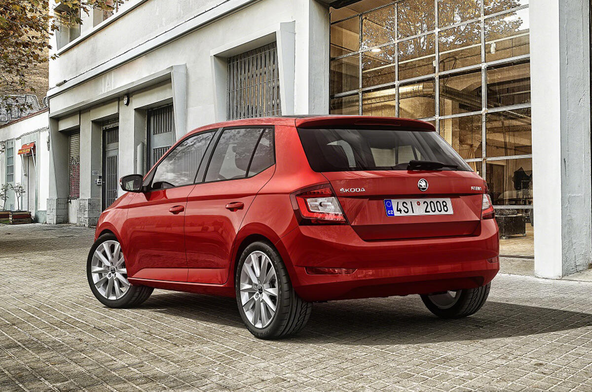 Facelifted Skoda Fabia revealed ahead of Geneva motor show