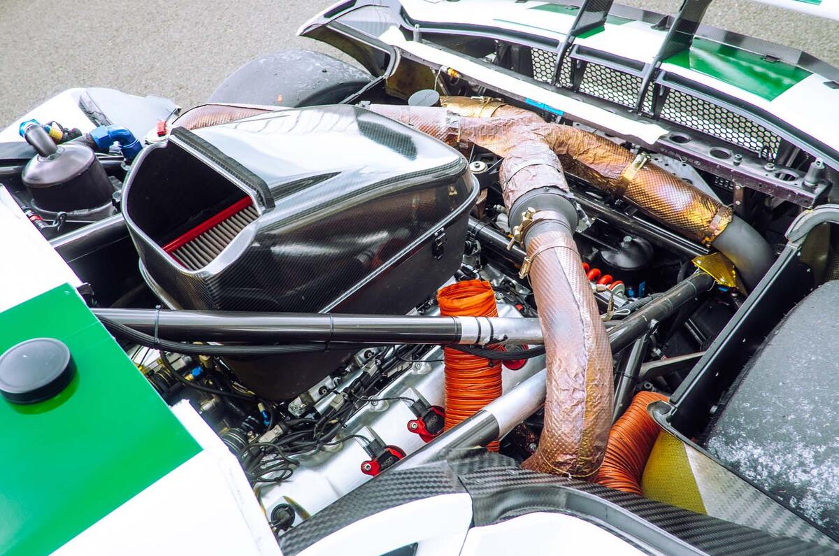 Brabham BT62 driven at Silverstone