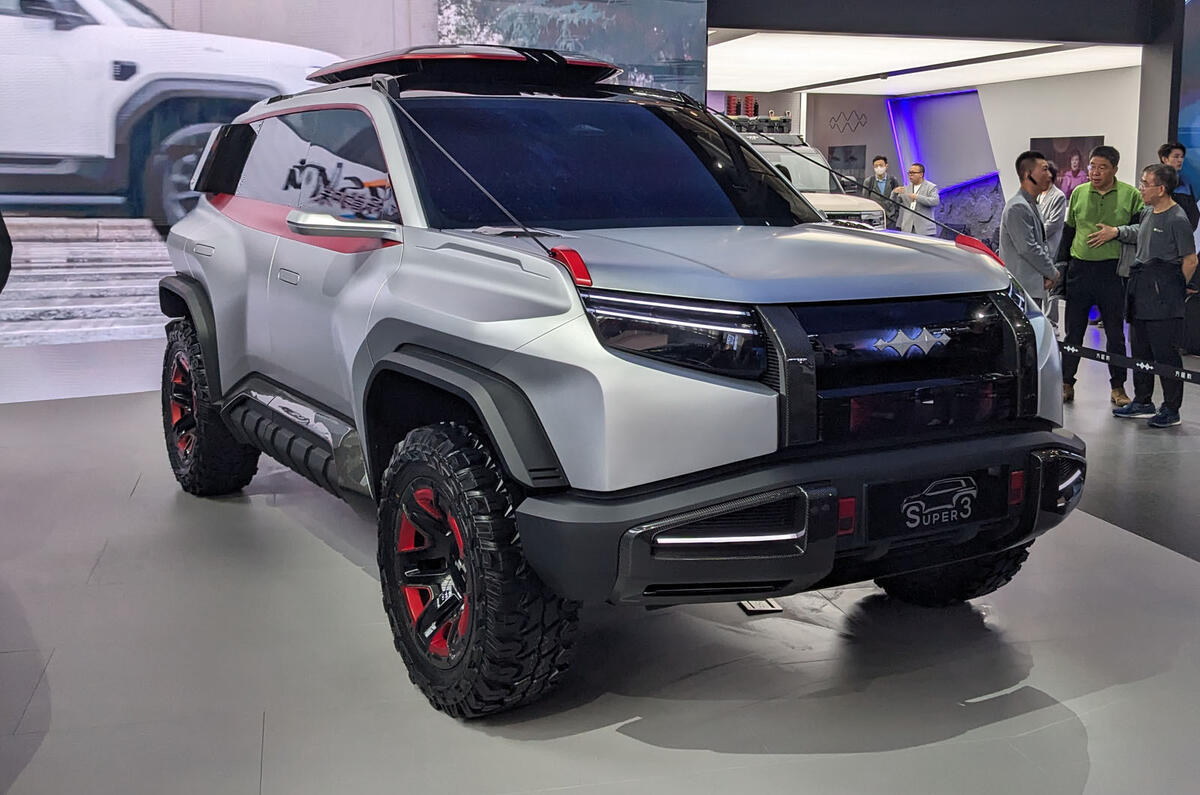 Fangchengbao Super 3 Beijing front quarter Fangchengbao Super 3 Beijing front quarter