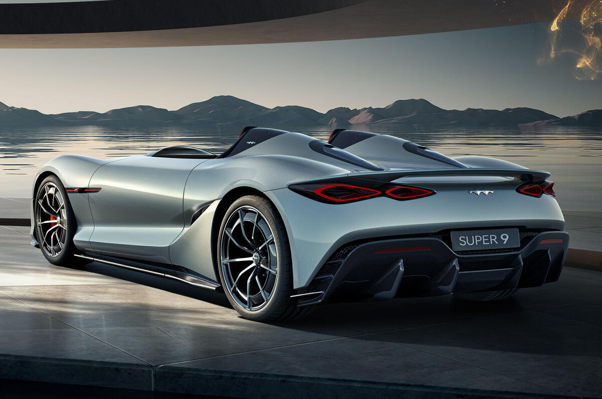 Fangchengbao Super 9 rear quarter Fangchengbao Super 9 rear quarter