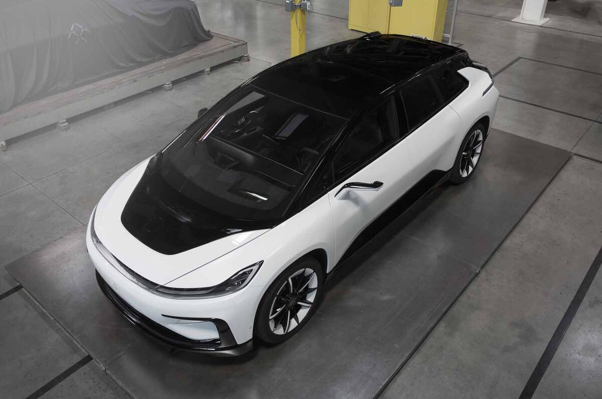 Faraday Future FF91 high