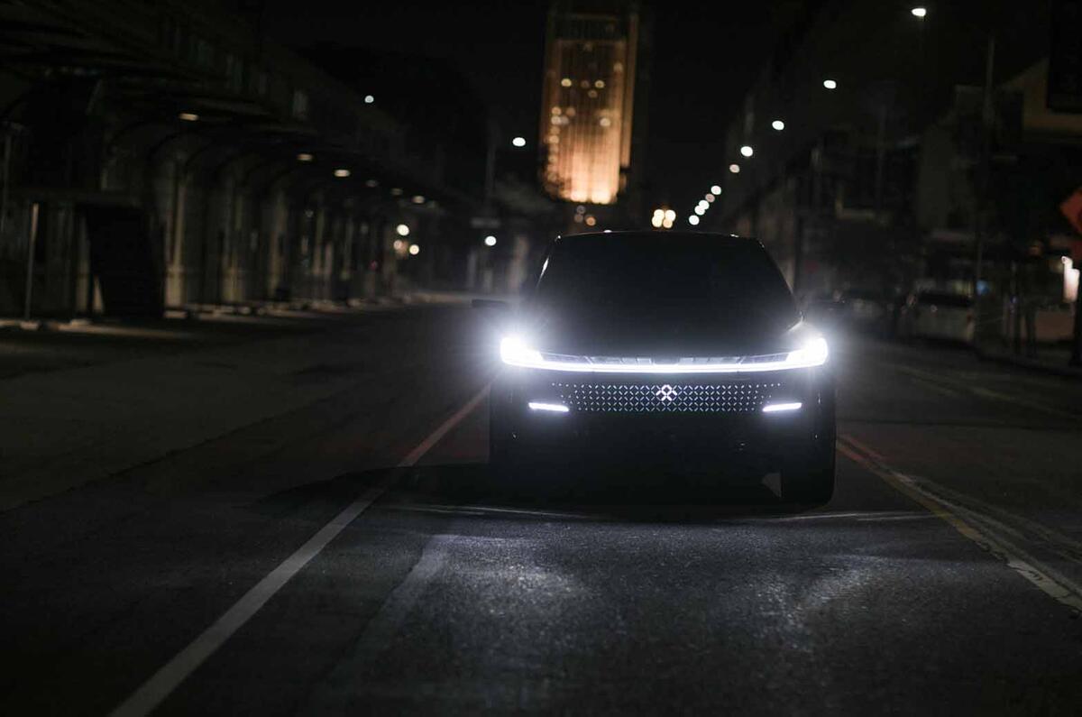 Faraday Future FF91 dark