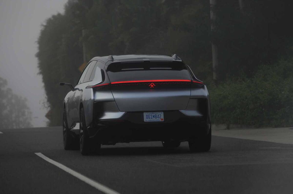 Faraday Future FF91 rear
