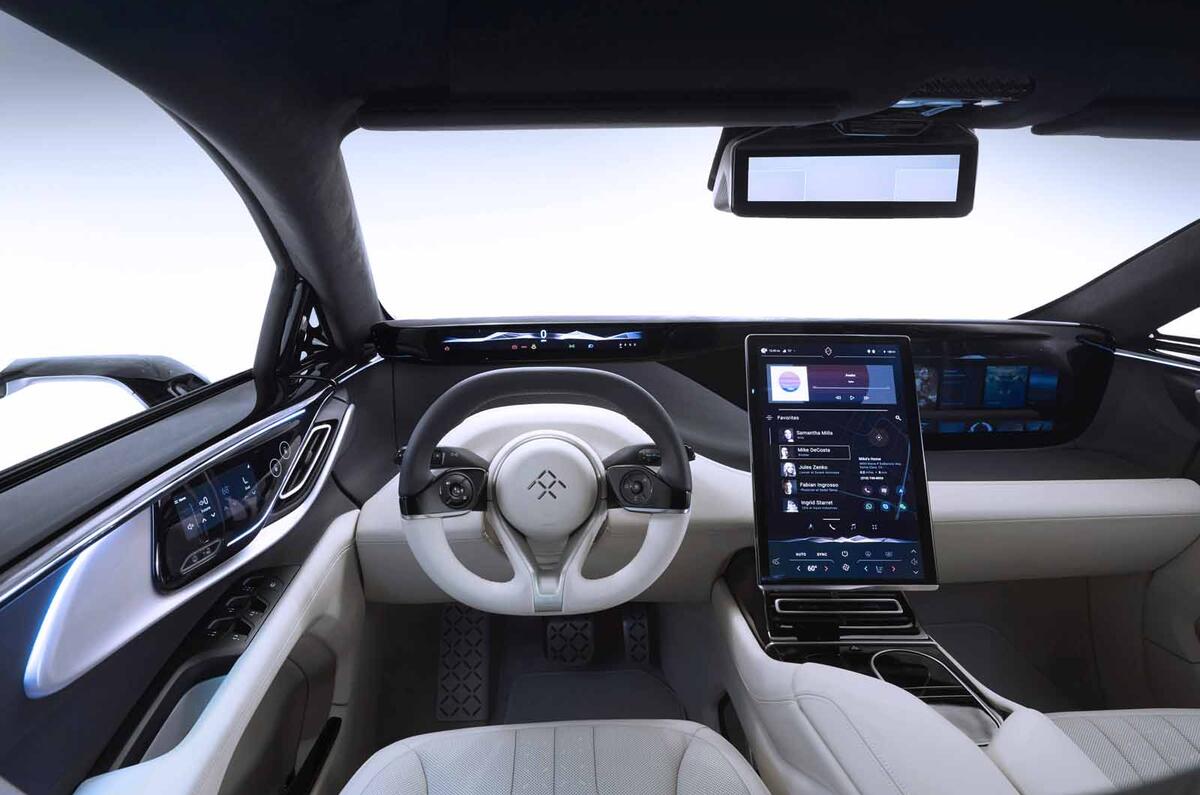 Faraday Future FF91 interior