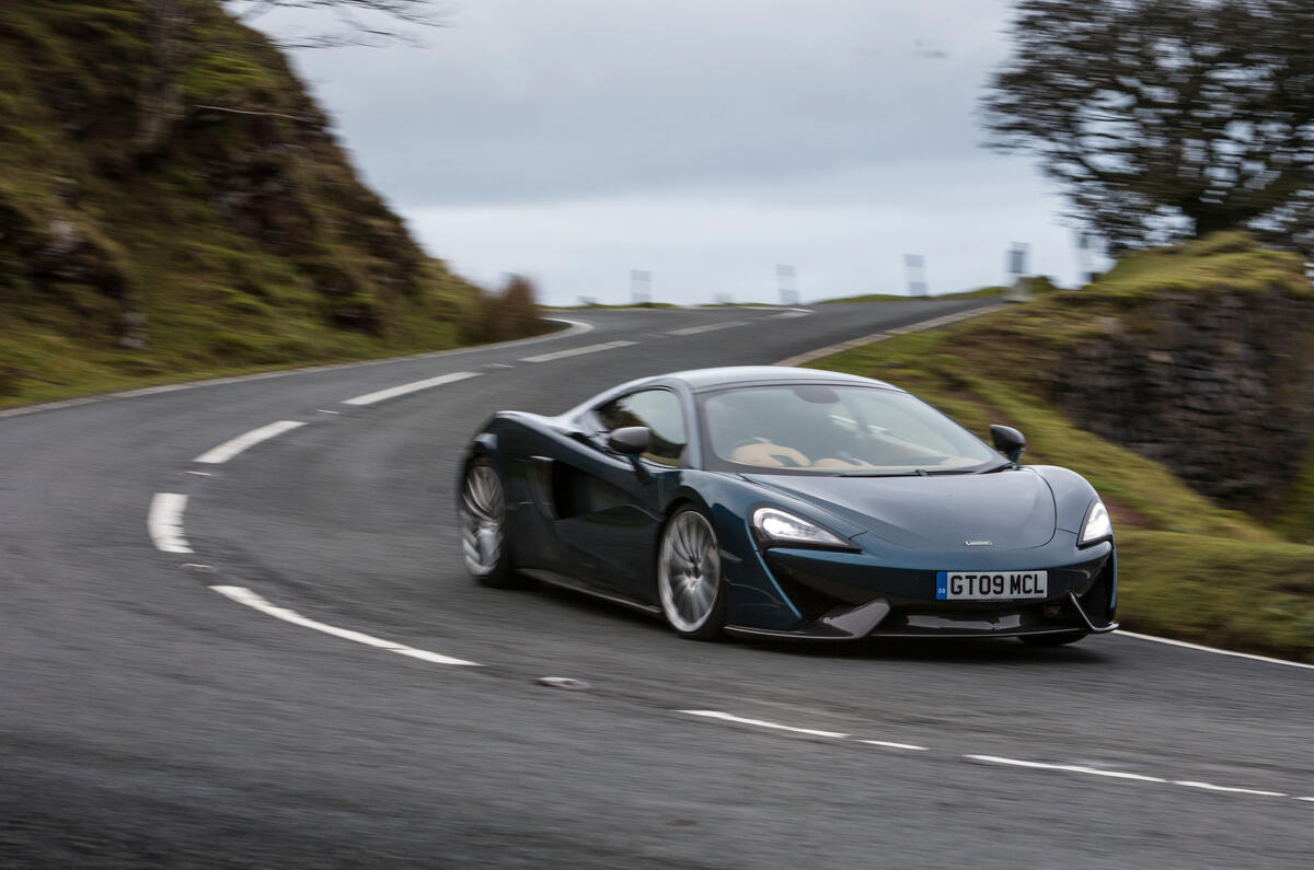 McLaren 570GT vs Volkswagen Golf GTI vs Mercedes-Benz E-Class Estate: road test of the year