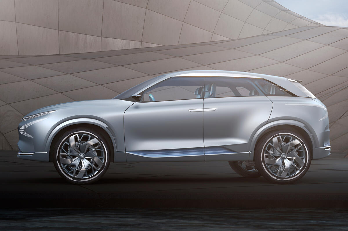 Hyundai FE Fuel Cell Concept previews 2018 production model