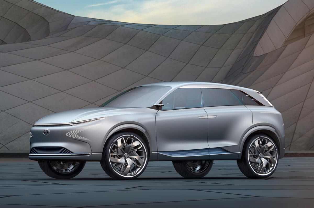 Hyundai FE Fuel Cell Concept previews 2018 production model