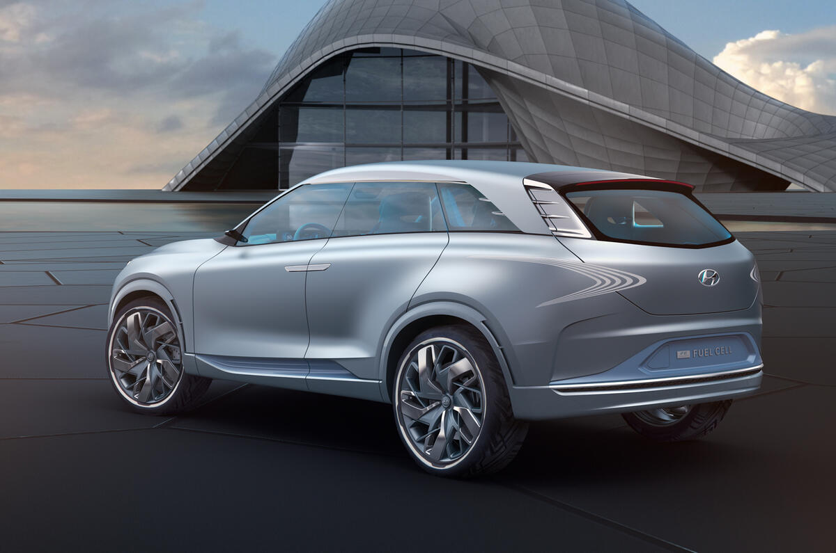 Hyundai FE Fuel Cell Concept previews 2018 production model