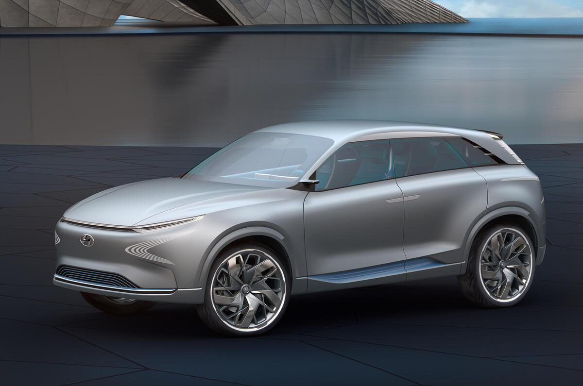 Hyundai FE Fuel Cell Concept previews 2018 production model