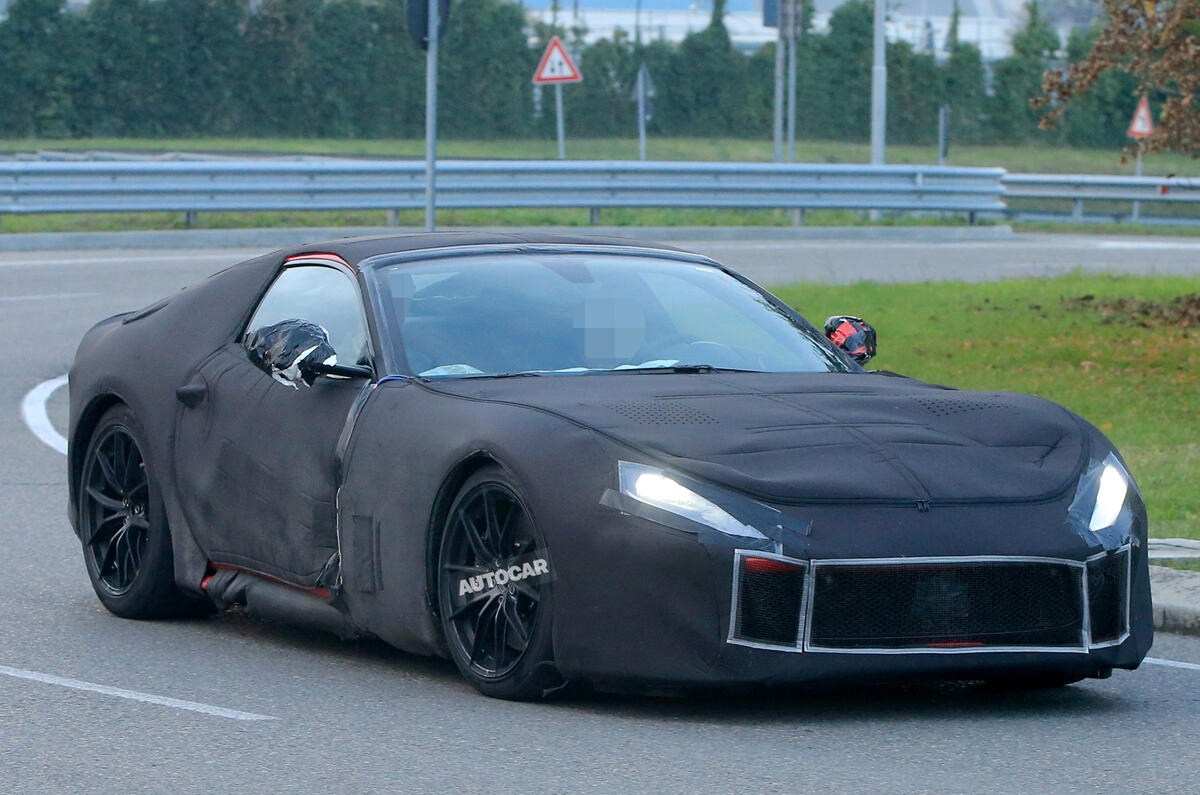 2017 Ferrari F12 M - successor to F12 spotted testing