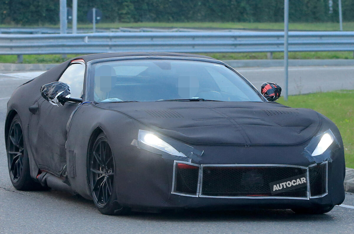 2017 Ferrari F12 M - successor to F12 spotted testing