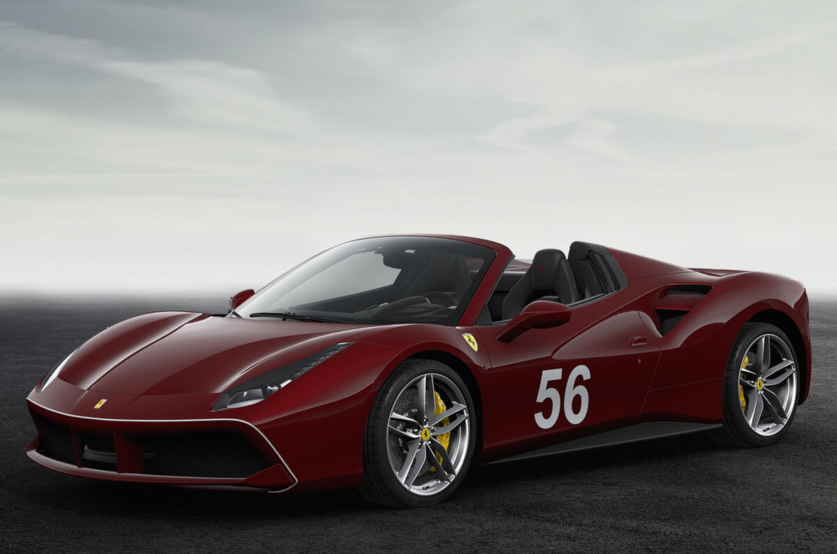 Ferrari special edition model liveries