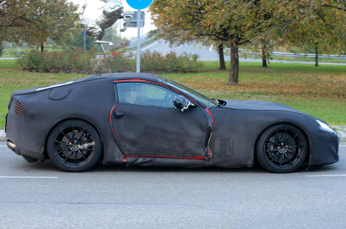 2017 Ferrari F12 M - successor to F12 spotted testing
