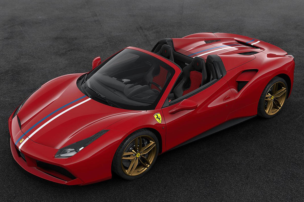 Ferrari special edition model liveries
