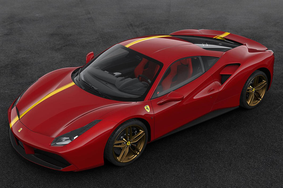 Ferrari special edition model liveries