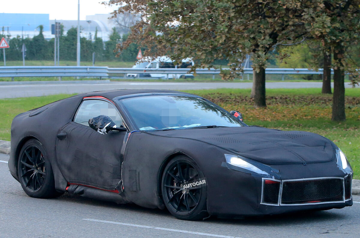 2017 Ferrari F12 M - successor to F12 spotted testing