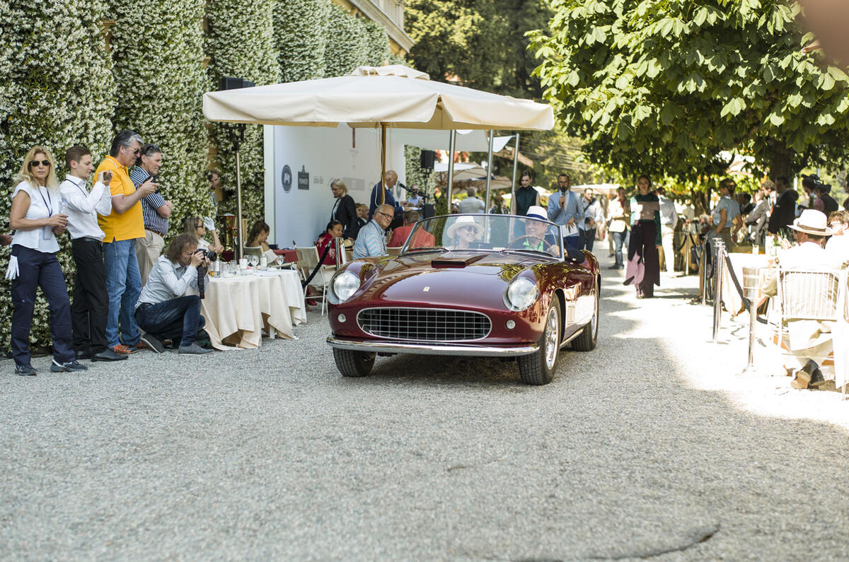 Ferrari 260 GT Spyder California Prototipo Villa D'Este 2017
