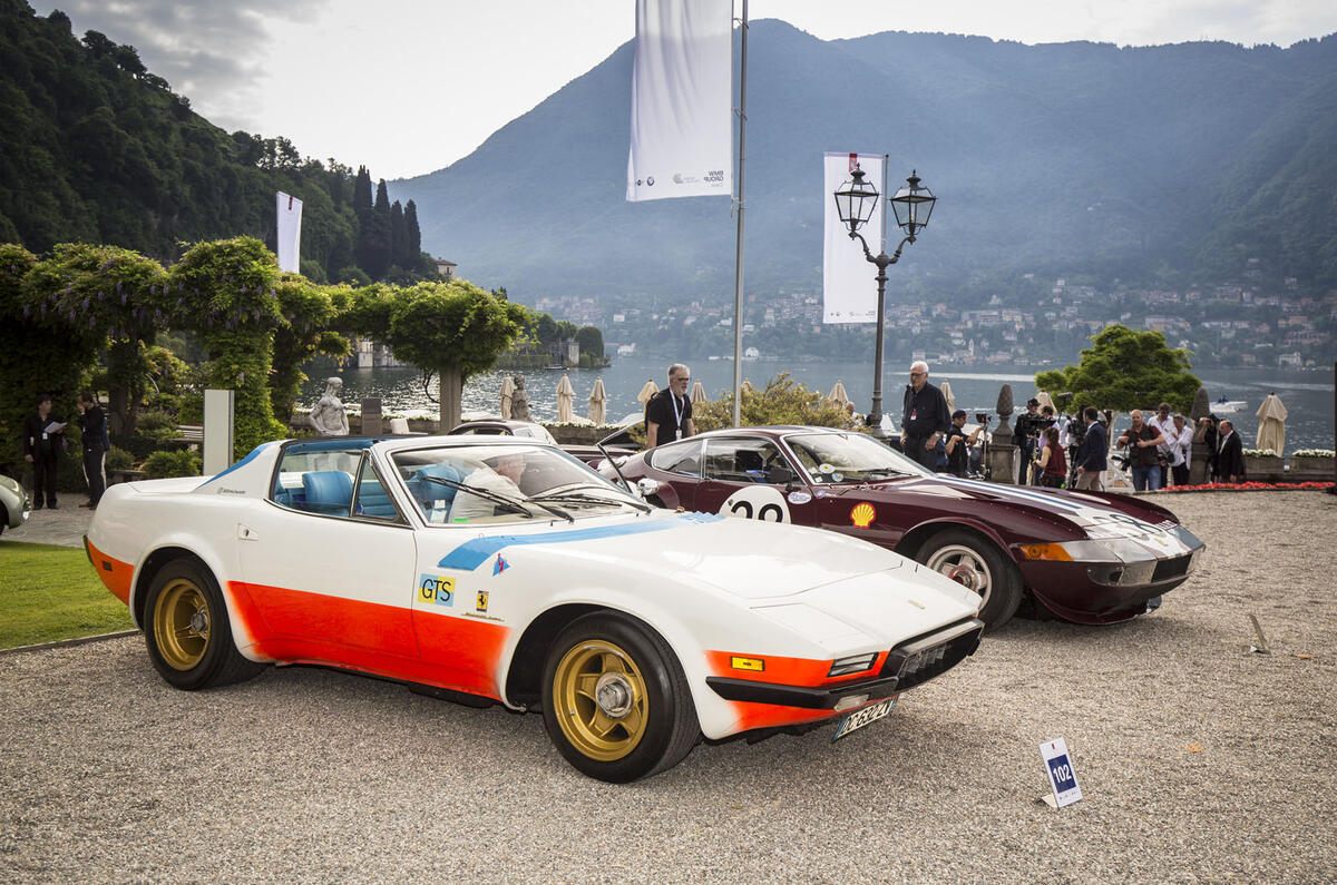 Ferrari 365 GTb/4 Spyder and Ferrari 465 GTB/4 Competizione Villa D'Este 2017