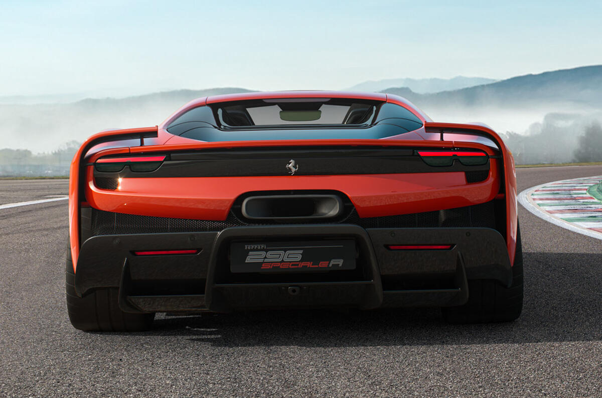 Ferrari 296 Speciale A rear static Ferrari 296 Speciale A rear static