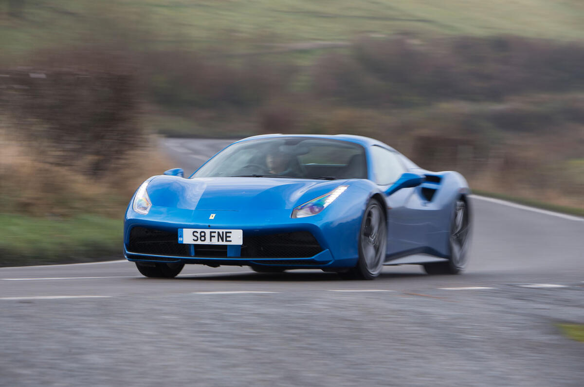 Ferrari at 70: touring Britain in a 488 Spider and a 166