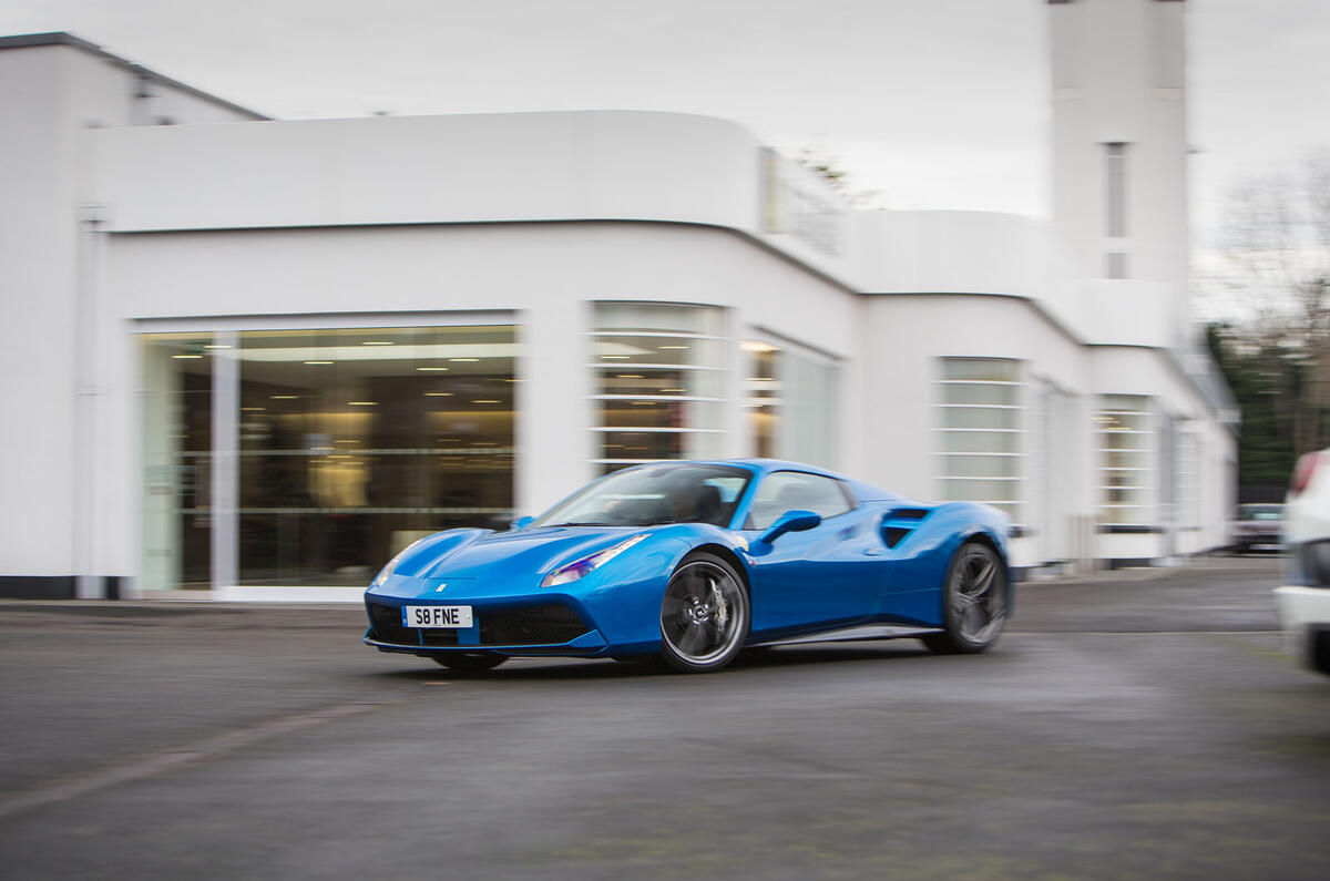Ferrari at 70: touring Britain in a 488 Spider and a 166