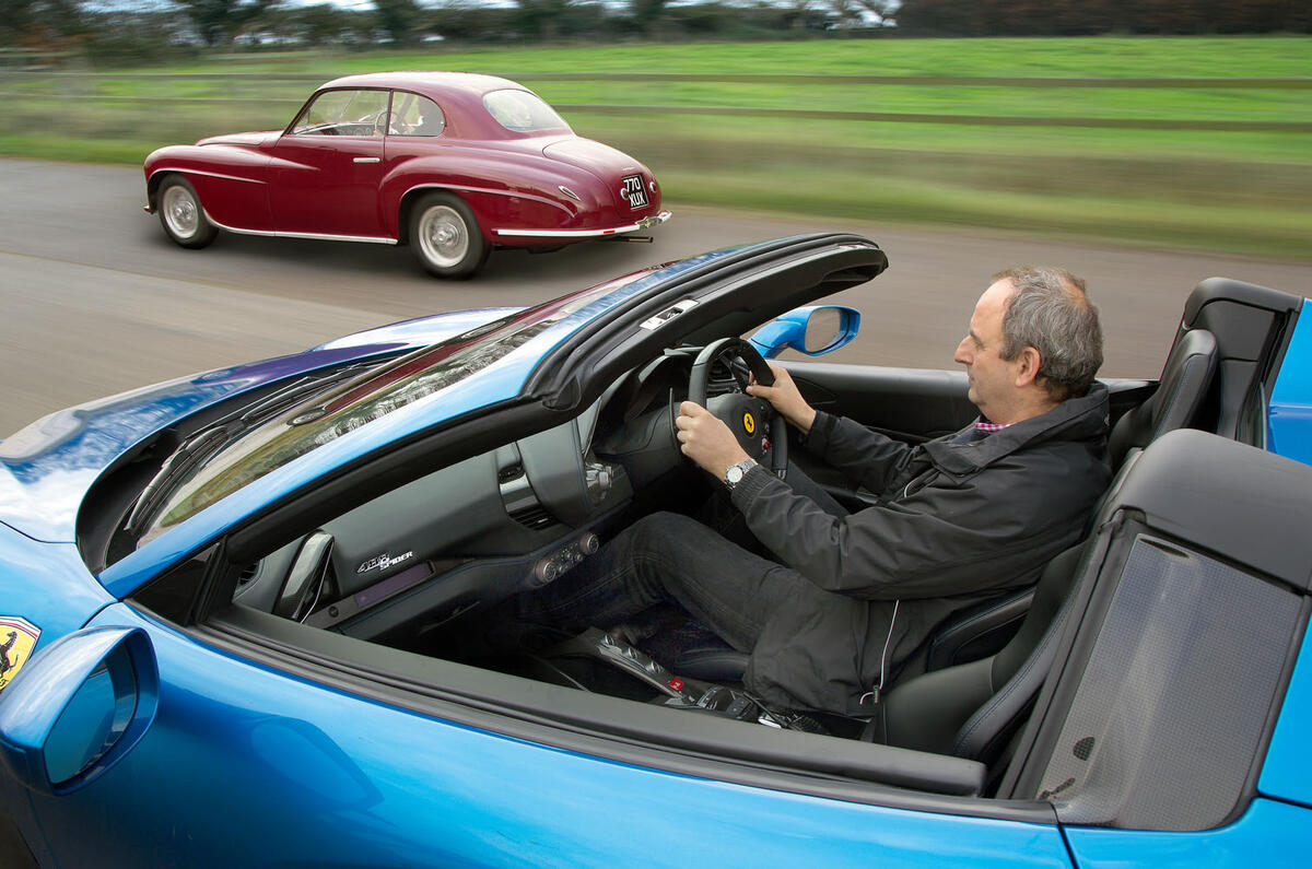 Ferrari at 70: touring Britain in a 488 Spider and a 166