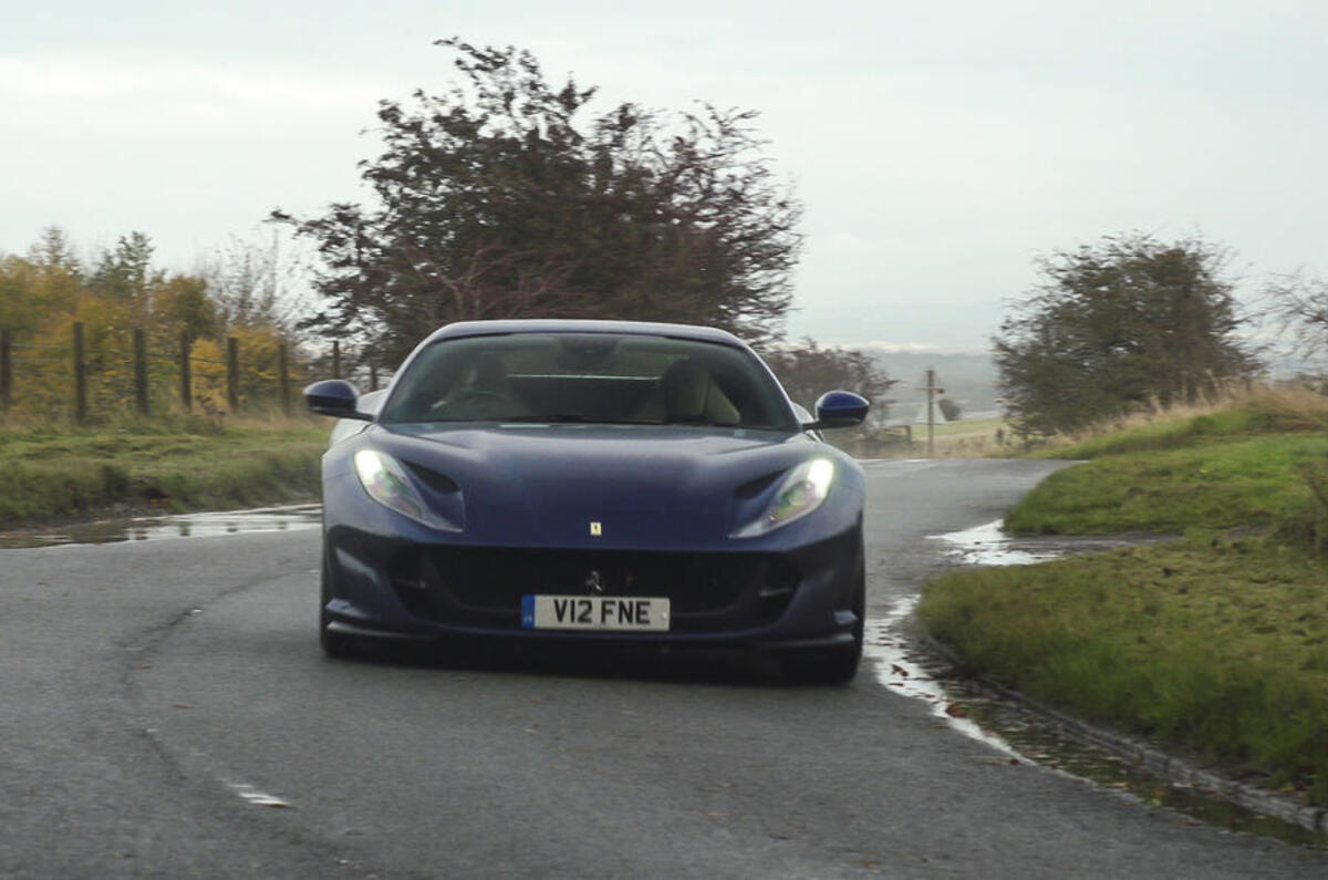 ferrari 812 gts 2020 uk fd cornering front ferrari 812 gts 2020 uk fd cornering front